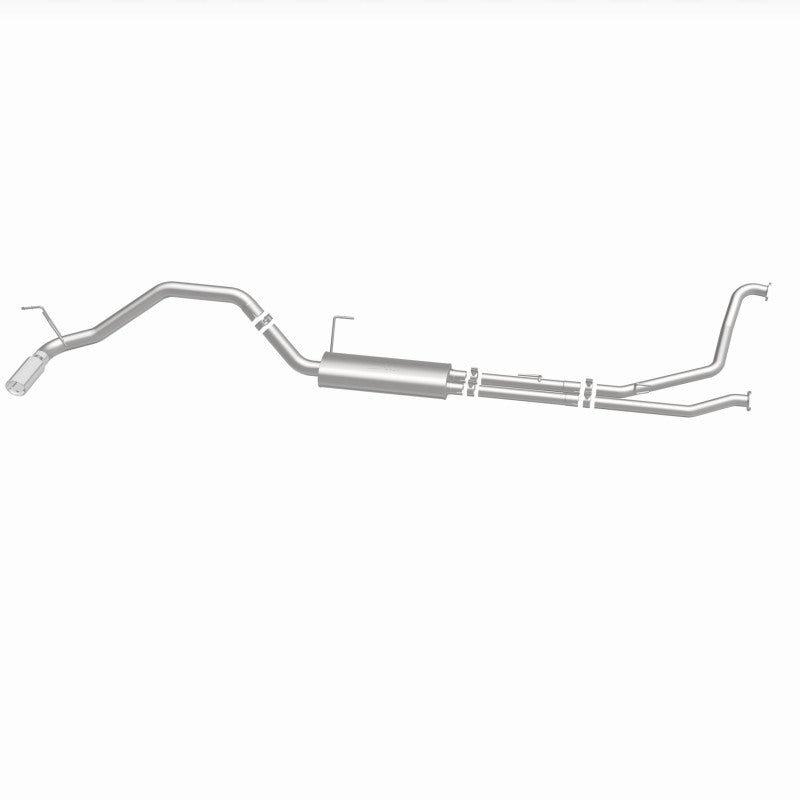 Magnaflow 19421 - MAG19421 - MagnaFlow CatBack 07-15 Nissan Titan V8 LGAS/LFLEX Single MF Polished Stainless Exhaust - Shipped in Europe - Tuningsupply.com
