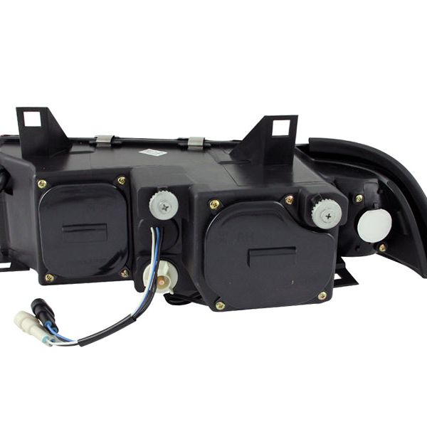 ANZO 121325 - ANZ121325 - ANZO 1992-1998 BMW 3 Series E36 Projector Headlights w/ Halo Black G2 1 pc - Shipped in Europe - Tuningsupply.com