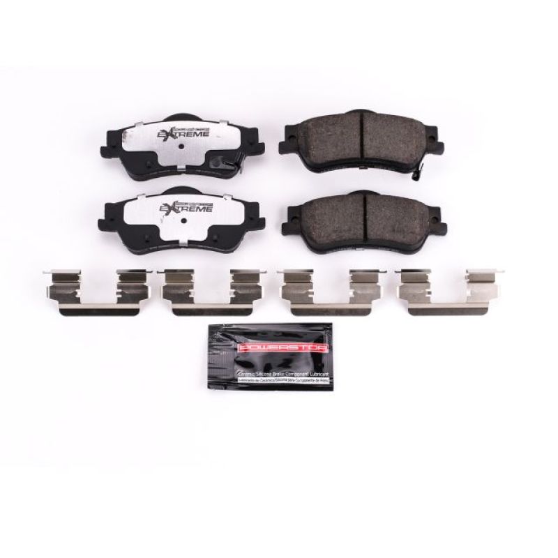 PowerStop Z26-1352 - PSBZ26-1352 - Power Stop 11-17 Chevrolet Caprice Rear Z26 Extreme Street Brake Pads w/Hardware - Shipped in Europe - Tuningsupply.com
