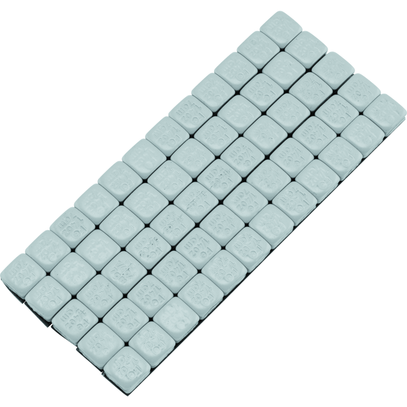 BikeMaster 152503 - BKM152503 - BikeMaster Square Wheel Weights Adhesive 1/4oz Silver - Shipped in Europe - Tuningsupply.com