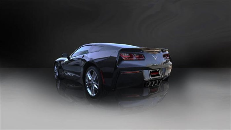 CORSA Performance 14762BLK - COR14762BLK - Corsa 14-19 Chevy Corvette C7 Coupe 6.2L V8 AT/MT 2.75in Valve-Back Dual Rear Exit Black Xtreme Exht - Shipped in Europe - Tuningsupply.com