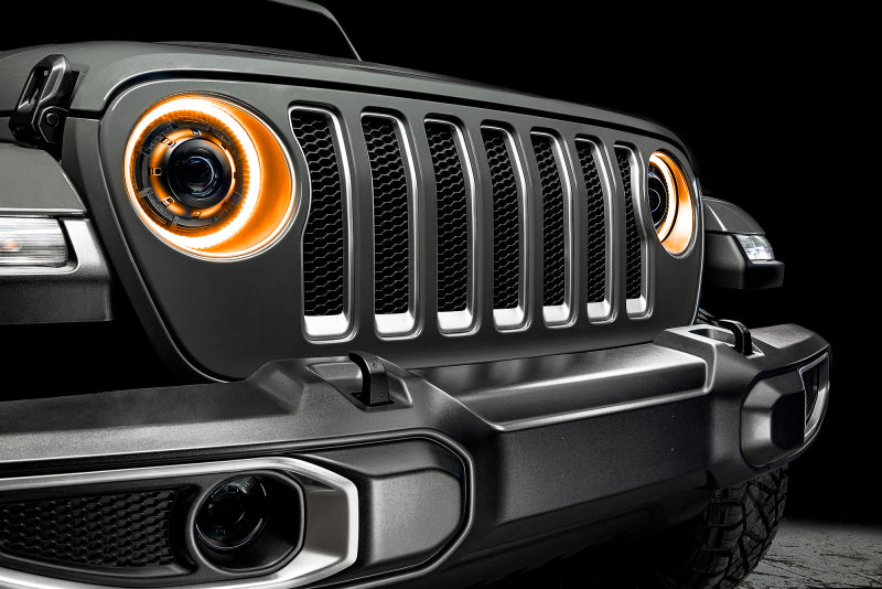 ORACLE Lighting 5839-023 - ORL5839-023 - Oracle Jeep JL/Gladiator JT Oculus Bi-LED Projector Headlights - Amber/White Switchback - Shipped in Europe - Tuningsupply.com