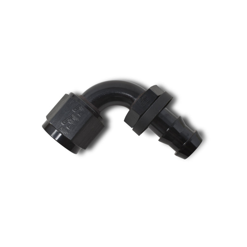 Russell 624173 - RUS624173 - Russell Performance -8 AN Twist-Lok 90 Degree Hose End (Black) - Shipped in Europe - Tuningsupply.com