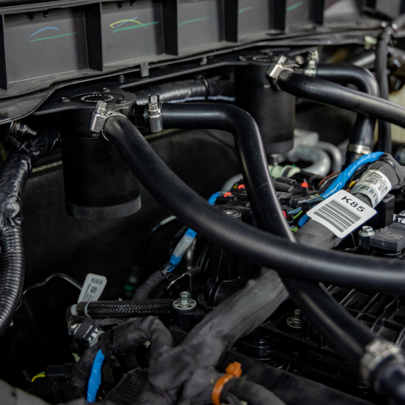 Mishimoto MMBCC-BR27-23S - MISMMBCC-BR27-23S - Mishimoto 2023+ Ford Bronco 2.7L Baffled Oil Catch Can System - Shipped in Europe - Tuningsupply.com