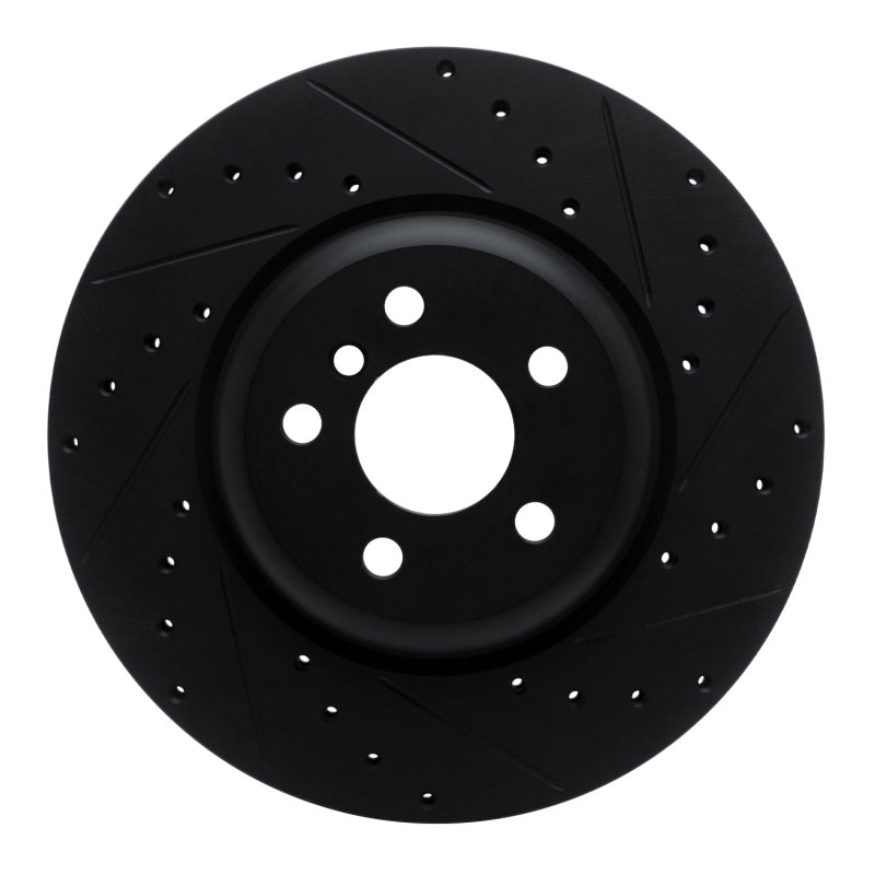 R1 Concepts 633-31130R - RNC633-31130R - R1 16-25 BMW 330e Rear Right Drilled & Slotted Black Brake Rotor - Shipped in Europe - Tuningsupply.com