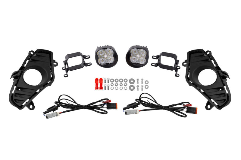 Diode Dynamics DD9008 - DIODD9008 - Diode Dynamics 22-25 Toyota RAV4 SS3 LED Fog Light Kit - Shipped in Europe - Tuningsupply.com