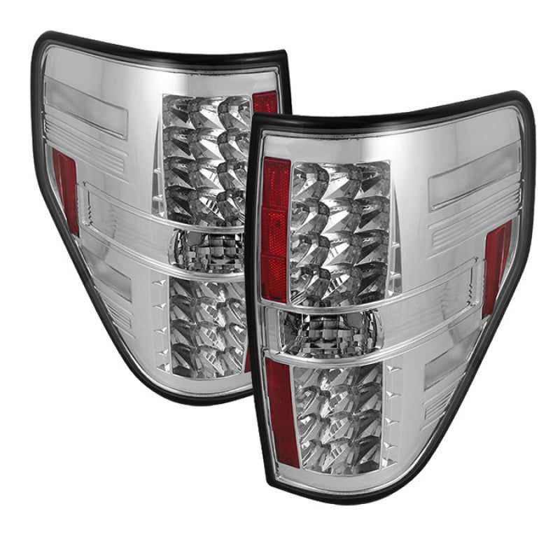 SPYDER 5008404 - SPY5008404 - Spyder Ford F150 09-14 LED Tail Lights Chrome ALT-YD-FF15009-LED-C - Shipped in Europe - Tuningsupply.com