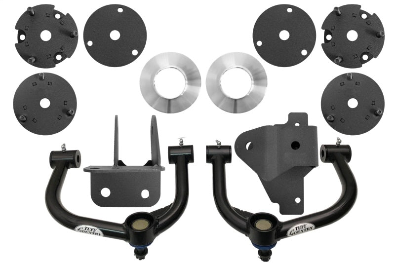 Tuff Country 23500 - TUF23500 - Tuff Country 2021 Ford Bronco 3.5in Suspension Lift Kit with Upper Control Arms - Shipped in Europe - Tuningsupply.com