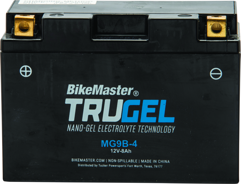 BikeMaster 780544 - BKM780544 - BikeMaster TruGel Battery - MG9B-4 - Shipped in Europe - Tuningsupply.com