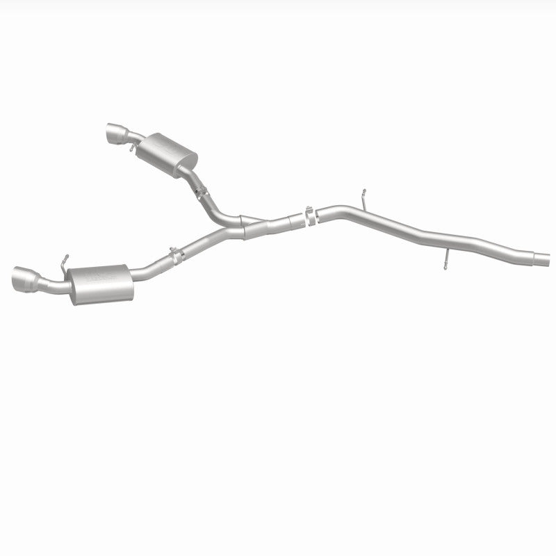 Magnaflow 19390 - MAG19390 - MagnaFlow 18-19 Audi A5 Dual Exit Polished Stainless CatBack Exhaust - 3in Main Piping Diameter - Shipped in Europe - Tuningsupply.com