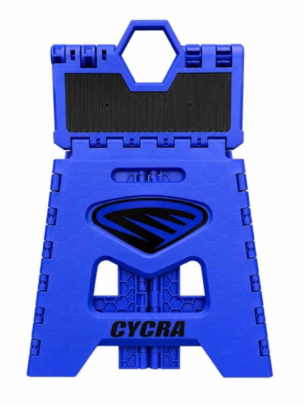 Cycra 1CYC-2039-62 - CYC1CYC-2039-62 - Cycra Fold Up Motostand Blue W/Decal - Shipped in Europe - Tuningsupply.com