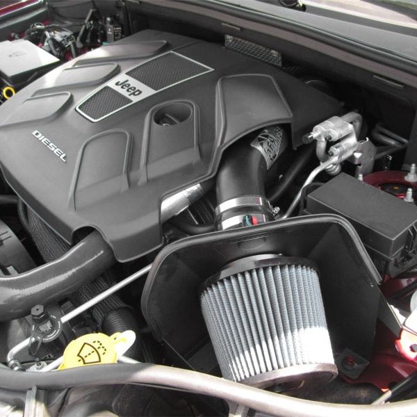 aFe 51-12472 - AFE51-12472 - aFe MagnumFORCE Intake System Stage-2 Pro DRY S 2014 Jeep Cherokee V6 3.0L EcoDiesel - Shipped in Europe - Tuningsupply.com