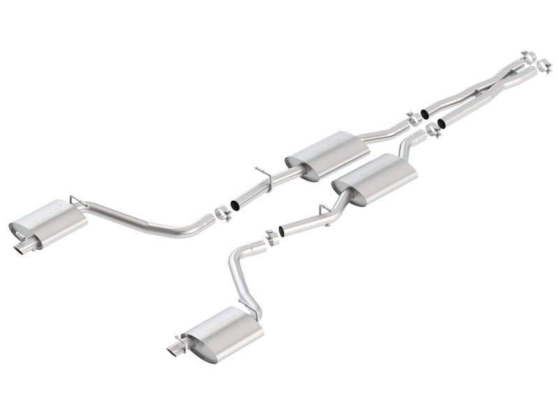 Borla 140649 - BOR140649 - Borla 2015 Dodge Challenger 3.6L V6 S-TYPE Catback Exhaust No Tips Factory Valance - Shipped in Europe - Tuningsupply.com