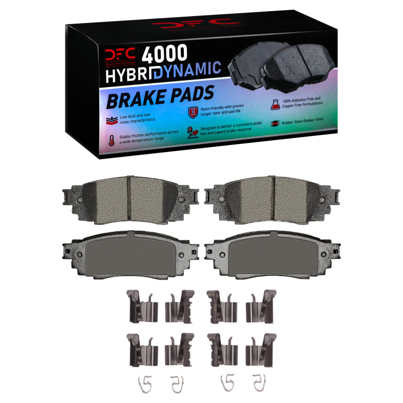 DFC 4000-1879-01 - DFC4000-1879-01 - DFC 16-25 Lexus ES250 Rear 4000 HybriDynamic Brake Pads and Hardware Kit - Shipped in Europe - Tuningsupply.com