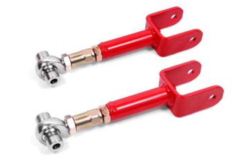 BMR Suspension UCA463R - BMRUCA463R - BMR 78-87 G-Body Upper Control Arms DOM On-car Adj Rod Ends - Red - Shipped in Europe - Tuningsupply.com