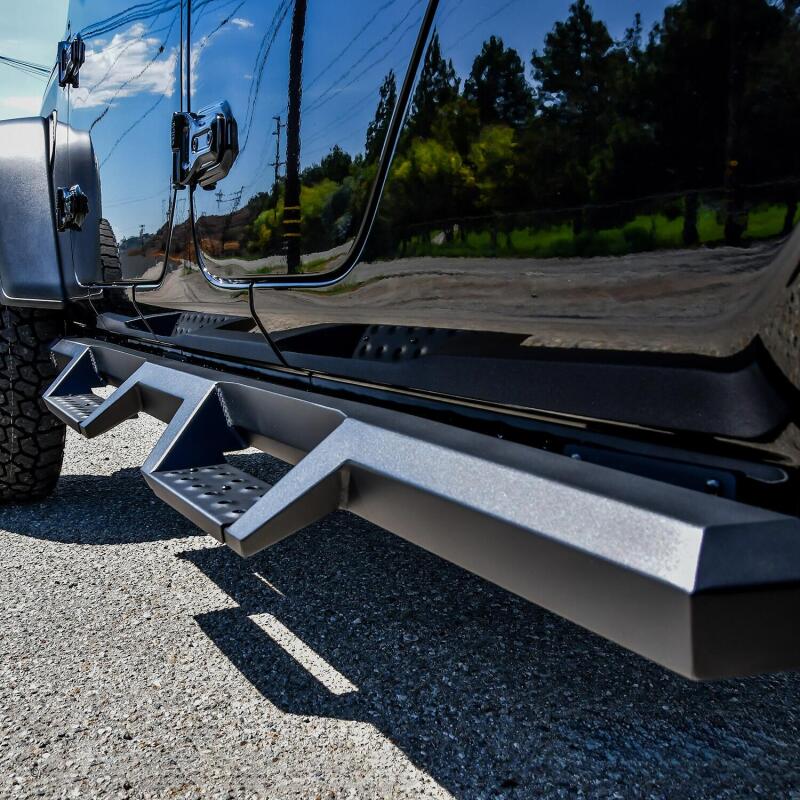 Westin 56-14165 - WES56-14165 - Westin 2020 Jeep Gladiator HDX Drop Nerf Step Bars - Textured Black - Shipped in Europe - Tuningsupply.com