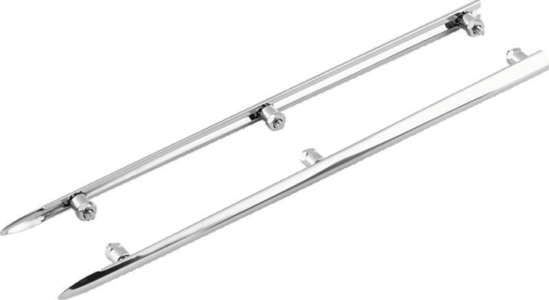 Bikers Choice 492914 - BKC492914 - Bikers Choice 59-84 FL Chrome Front Fender Spears (Pair) - Shipped in Europe - Tuningsupply.com