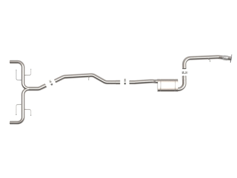 aFe 49-36903 - AFE49-36903 - aFe 17-21 Alfa Romeo Giulia L4-2.0L (t) Mach Force-Xp 2in to 2-1/2in 304SS Cat-Back Exhaust - Shipped in Europe - Tuningsupply.com