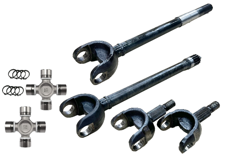 Revolution Gear & Axle DC-D44-JLJT-2PC - RGADC-D44-JLJT-2PC - Revolution Gear & Axle 2018+ Jeep Wrangler JL & JT Chromoly Discovery Series Front Axle Kit - Shipped in Europe - Tuningsupply.com