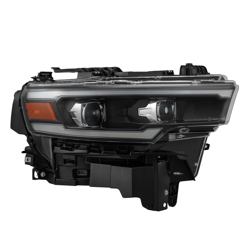 AlphaRex 880907 - ARX880907 - AlphaRex 25-26 Dodge Ram 1500 Luxx LED Proj Headlights -Black w/Activ Lit/ Seq Signal/Switchbk DRL - Shipped in Europe - Tuningsupply.com