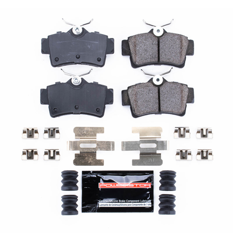 PowerStop Z23-627 - PSBZ23-627 - Power Stop 94-04 Ford Mustang Rear Z23 Evolution Sport Brake Pads w/Hardware - Shipped in Europe - Tuningsupply.com