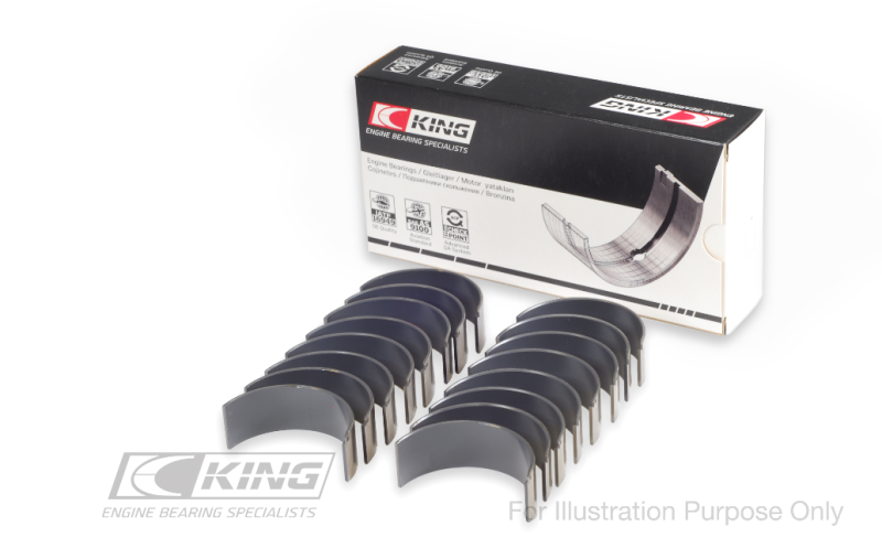 King Engine Bearings CR8061MC - KINGCR8061MC - King Engine Bearings Toyota 3UR-FE Connecting Rod Bearing Set - Shipped in Europe - Tuningsupply.com