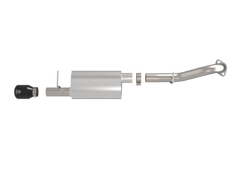 aFe 49-36083-B - AFE49-36083-B - aFe 14-19 Toyota Corolla 1.8L Takeda 2.5in 304SS Axle-Back Exhaust w/ Black Tip - Shipped in Europe - Tuningsupply.com