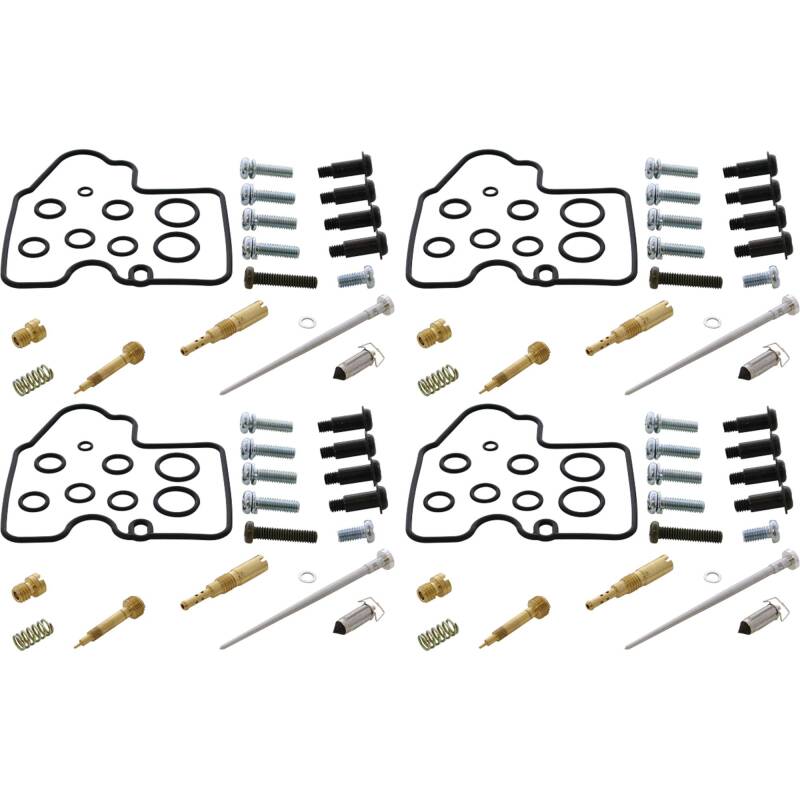 All Balls Racing 26-1677 - ABR26-1677 - All Balls Racing 99-02 Yamaha YZF-R6 Carburetor Rebuild Kit - Shipped in Europe - Tuningsupply.com