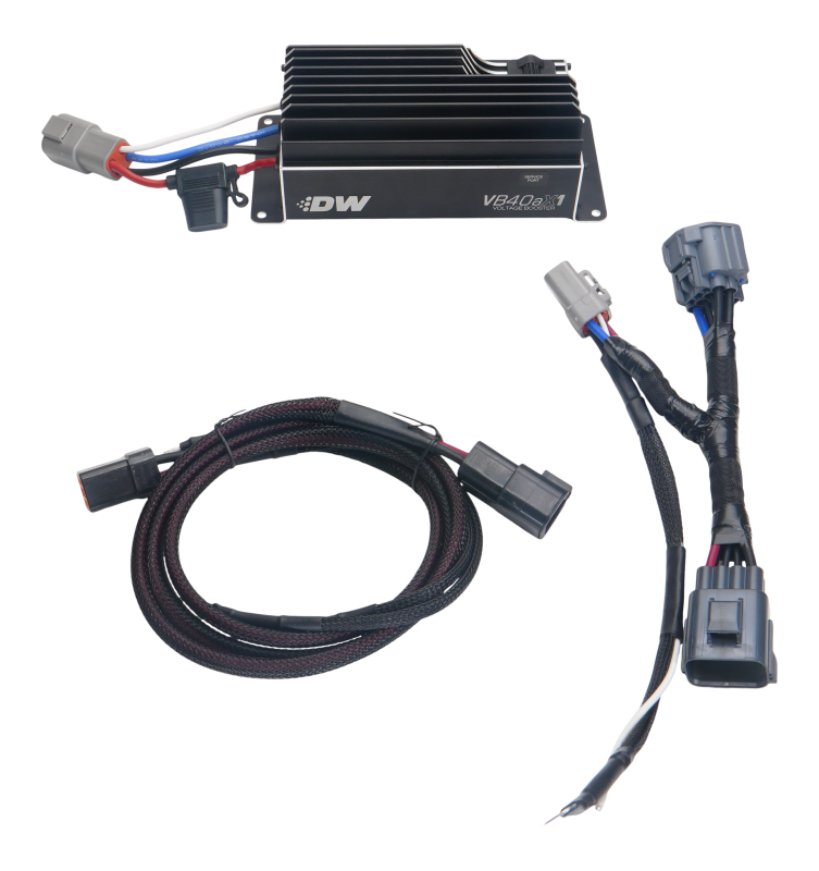 DeatschWerks 4-02-VB40AX1 - DWK4-02-VB40AX1 - DeatschWerks VB40AX1 Voltage Booster with Plug-N-Play Harness for 11-25 Ford F-150 - Shipped in Europe - Tuningsupply.com