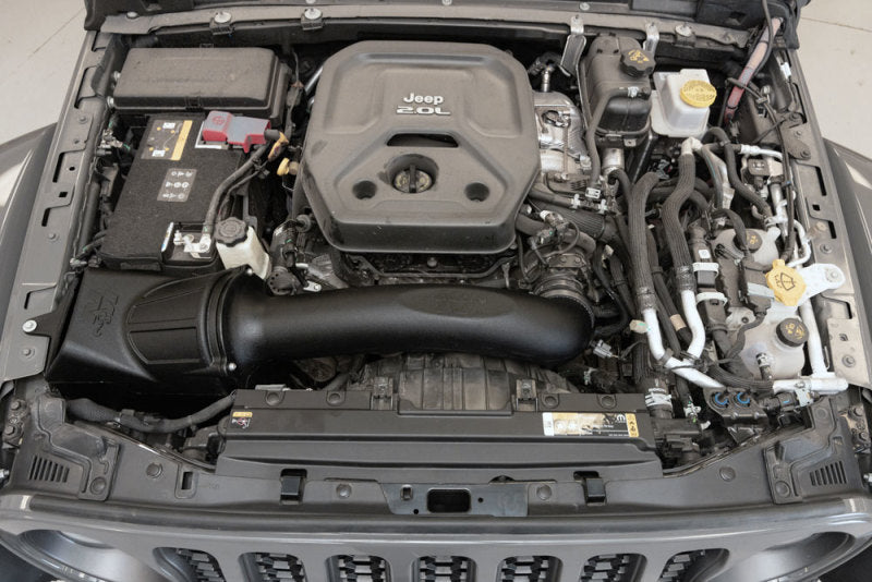 K&N Engineering 63-1580 - KNN63-1580 - K&N 18-20 Jeep Wrangler JL 2.0L AirCharger Performance Intake - Shipped in Europe - Tuningsupply.com