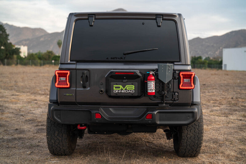 DV8 Offroad TCJL-04 - DVETCJL-04 - DV8 Offroad 2018-2025 Jeep Wrangler JL Tailgate Reinforcement Molle Panel - Shipped in Europe - Tuningsupply.com