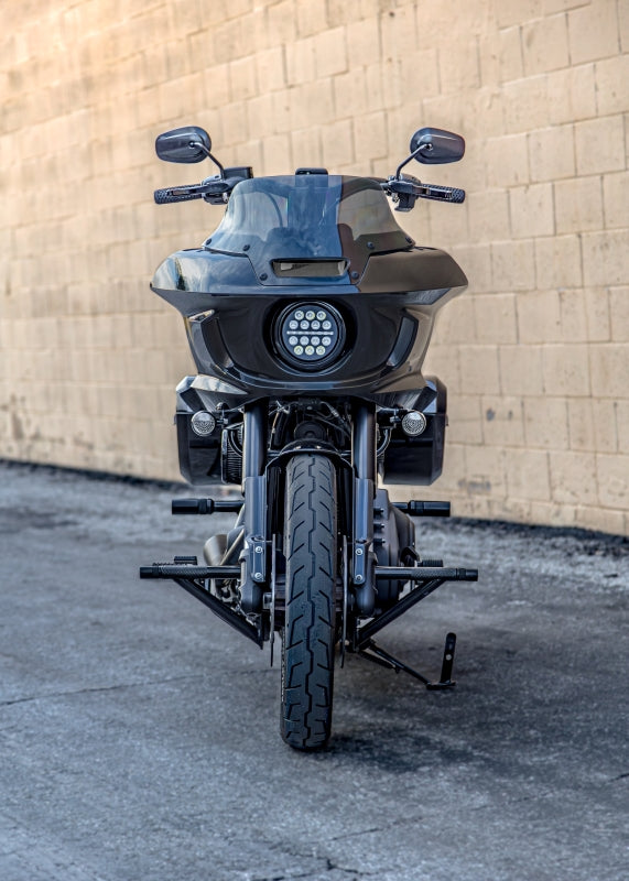 Burly Brand B10-3018B - BURB10-3018B - Burly Brand 18-Up M8 Softail Brawler Kit Front -Black - Shipped in Europe - Tuningsupply.com