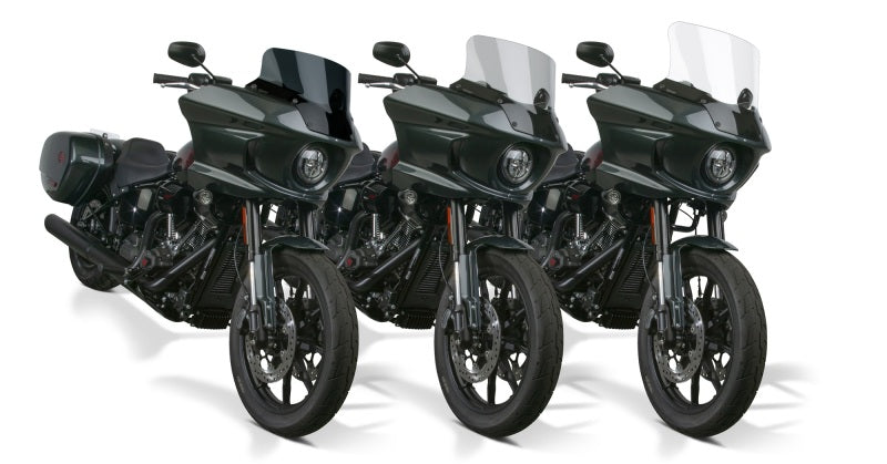 National Cycle N20442 - NATN20442 - National Cycle 22+ Harley-Davidson LowRider ST V-Stream Quantum Plus Tall Windshield- Clear - Shipped in Europe - Tuningsupply.com
