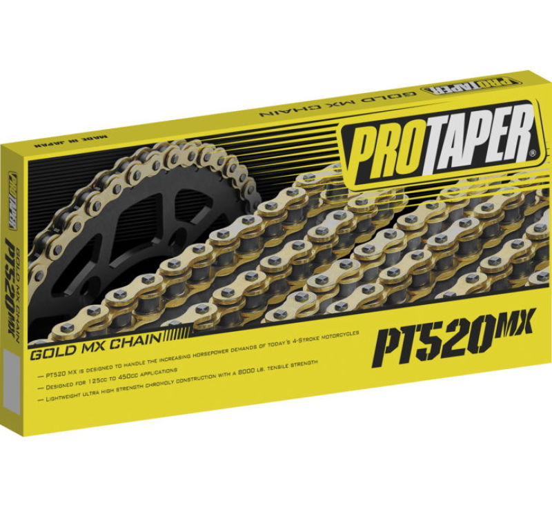 ProTaper 021708 - PTR021708 - ProTaper 520MX1 Gold Series Chain - Shipped in Europe - Tuningsupply.com