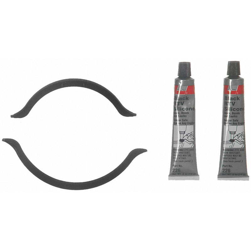 Fel-Pro OS30631R - FELOS30631R - Fel-Pro 01-05 Mazda Miata Engine Oil Pan Gasket Set - RTV Black Silicone w/ Rubber End Seals - Shipped in Europe - Tuningsupply.com