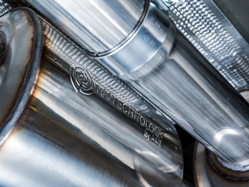 AWE Tuning 3015-42203 - AWE3015-42203 - AWE Tuning 4th Gen GM 1500 6.2L 0FG Catback Split Rear Exit (w/ Bumper Cutouts) - Quad Chrome Tips - Shipped in Europe - Tuningsupply.com