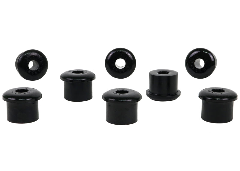 Whiteline W71412 - WHLW71412 - Whiteline 10/65-73 Ford Mustang Rear Spring Eye Rear and Shackle Bushings (35mm OD/15mm ID) - Shipped in Europe - Tuningsupply.com