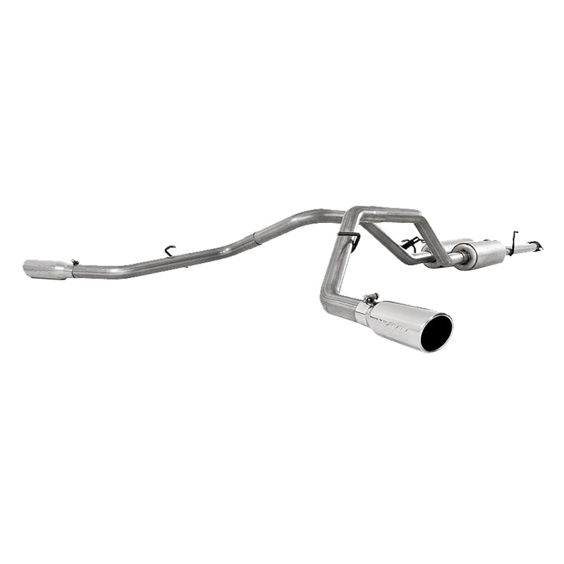 MBRP PS5316409 - MBRPS5316409 - MBRP 2009-2010 Toyota Tundra 5.7L EC-Std. & SB/CC-SB Cat Back Dual Split Side - Shipped in Europe - Tuningsupply.com