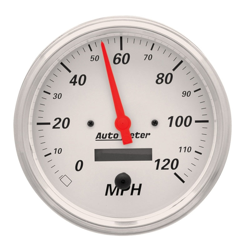 AutoMeter 1303 - ATM1303 - AutoMeter Gauge Kit 2 Pc. Quad & Speedometer 5in. Arctic White - Shipped in Europe - Tuningsupply.com