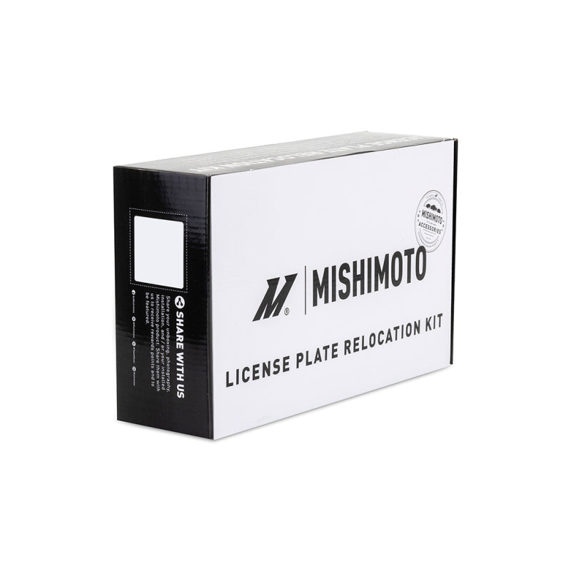 Mishimoto MMLP-F2D-11 - MISMMLP-F2D-11 - Mishimoto 2011+ Ford F-250/F-350 License Plate Relocation Bracket - Shipped in Europe - Tuningsupply.com