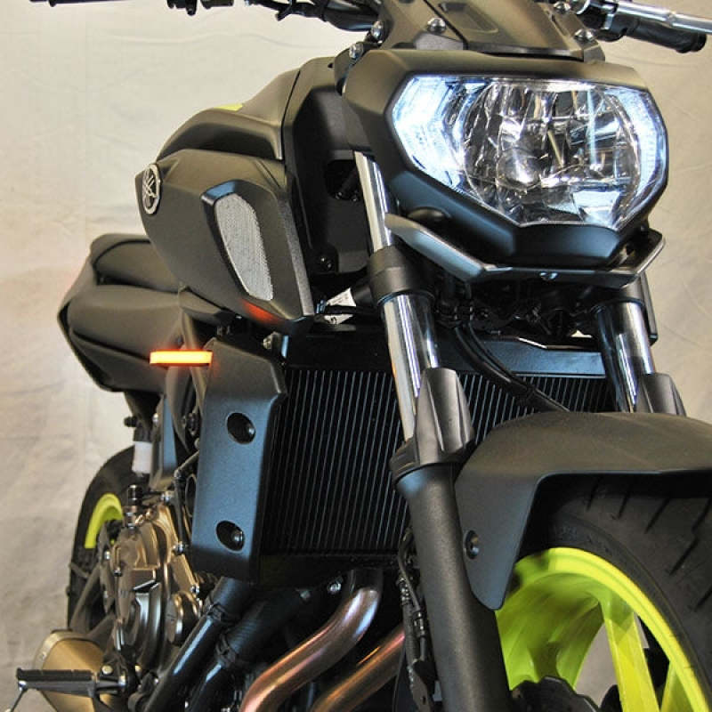 New Rage Cycles MT07-FB-21-F - NEWMT07-FB-21-F - New Rage Cycles 21-24 Yamaha MT-07 Front Turn Signals - Shipped in Europe - Tuningsupply.com