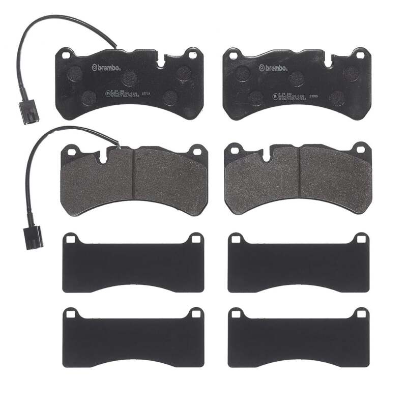 Brembo OE P23186 - BREP23186 - Brembo 18-19 Alfa Romeo Giulia/ Alfa Romeo Stelvio Front Low-Met Brake Pad - Shipped in Europe - Tuningsupply.com
