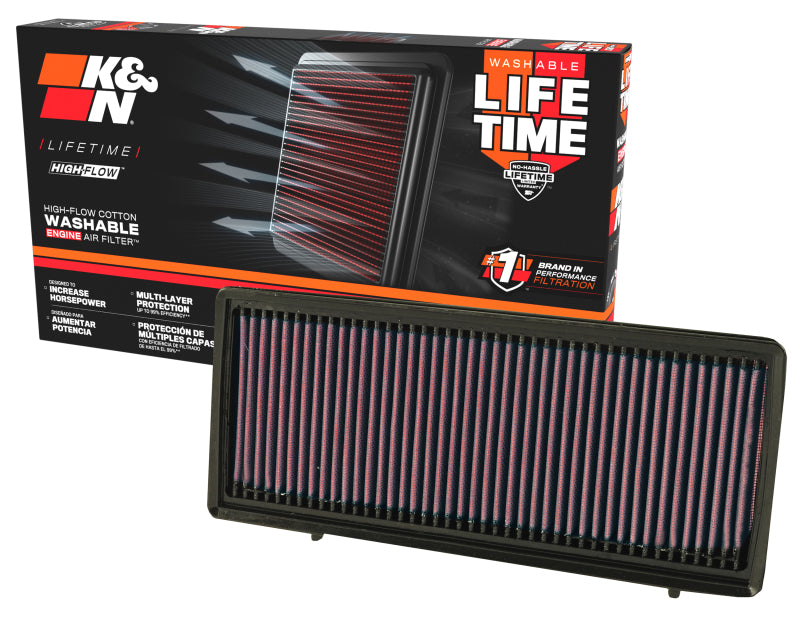 K&N Engineering 33-2374 - KNN33-2374 - K&N 07-13 Nissan Altima 2.5L-4L Drop In Air Filter - Shipped in Europe - Tuningsupply.com