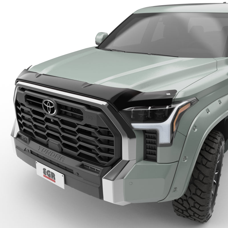 EGR 305401 - EGR305401 - EGR 22-23 Toyota Tundra Superguard Hood Guard - Dark Smoke - Shipped in Europe - Tuningsupply.com