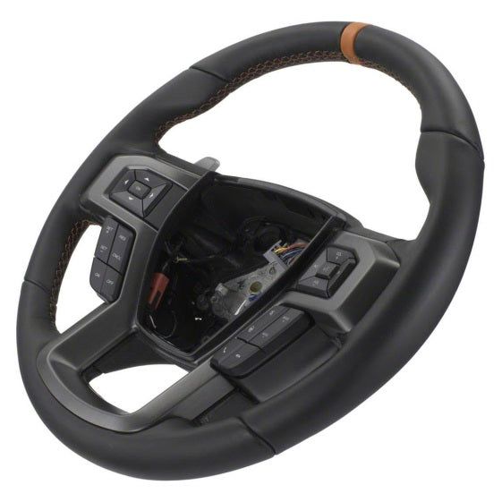 Ford Racing M-3600-F15ROR - FRPM-3600-F15ROR - Ford Racing 2015-2017 F-150 Raptor Performance Steering Wheel Kit - Orange Sightline - Shipped in Europe - Tuningsupply.com