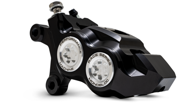 Performance Machine 0053-2957-MC - PFM0053-2957-MC - Performance Machine 08-23 FL,18-24 M8 Softail,06-17 VRod 137x4B Rce Series Monobloc Caliper Left CLR - Shipped in Europe - Tuningsupply.com