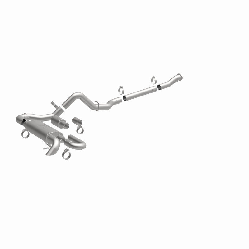 Magnaflow 19559 - MAG19559 - MagnaFlow 2021 Ford Bronco Overland Series Cat-Back Exhaust w/ Single Straight Driver Exit- No Tip - Shipped in Europe - Tuningsupply.com