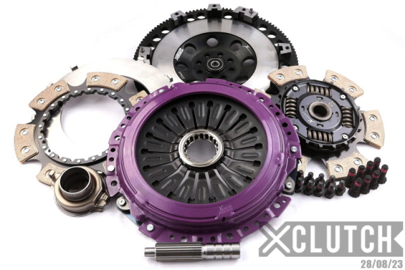 XCLUTCH XKSU23531-2B - XCLXKSU23531-2B - XClutch 15-21 Subaru WRX STi Base 2.5L 9in Twin Sprung Ceramic Clutch Kit - Shipped in Europe - Tuningsupply.com