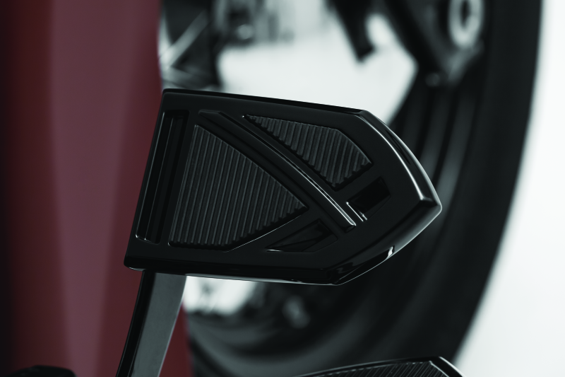 Kuryakyn 5755 - KUR5755 - Kuryakyn Phantom Brake Pedal Pad For 18-Up FL Softails Black - Shipped in Europe - Tuningsupply.com