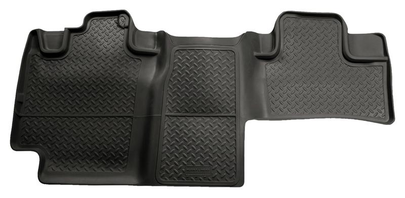 Husky Liners 63671 - HSL63671 - Husky Liners 04 1/2-08 F-150 Super Cab Classic Style 2nd Row Black Floor Liners - Shipped in Europe - Tuningsupply.com